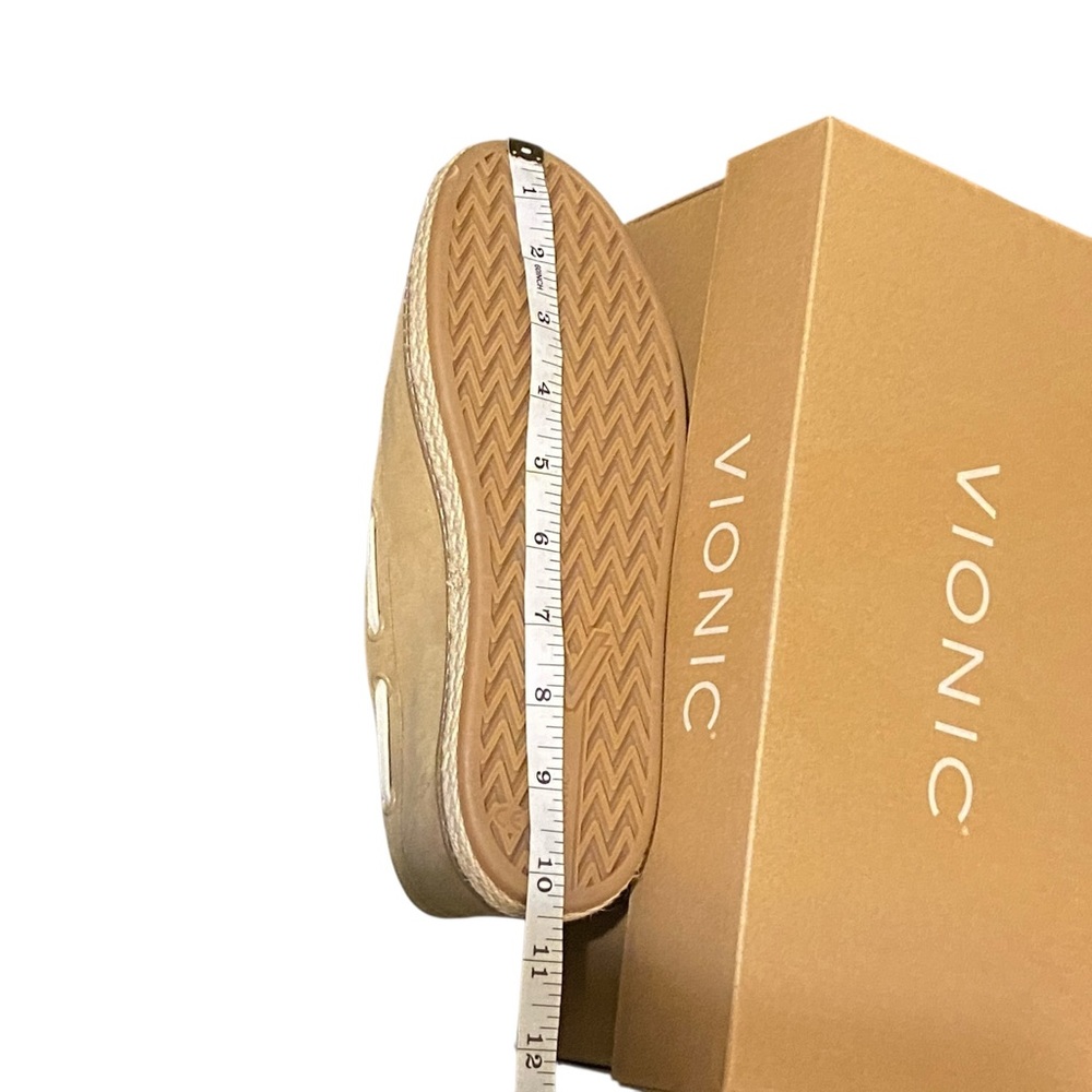 VIONIC Bay Loafer Preppy Tan Boat Shoes - Women’s Size 8 NEW NIB - Picture 12 of 15